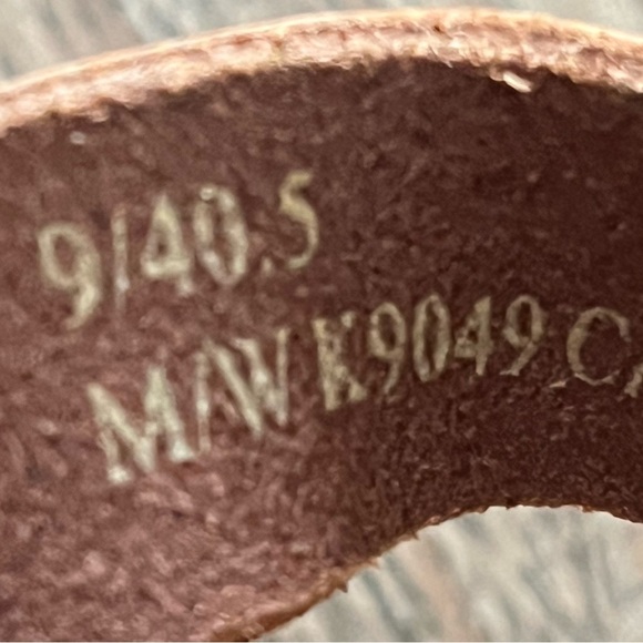 Brown Strappy Sandals - Picture 12 of 16